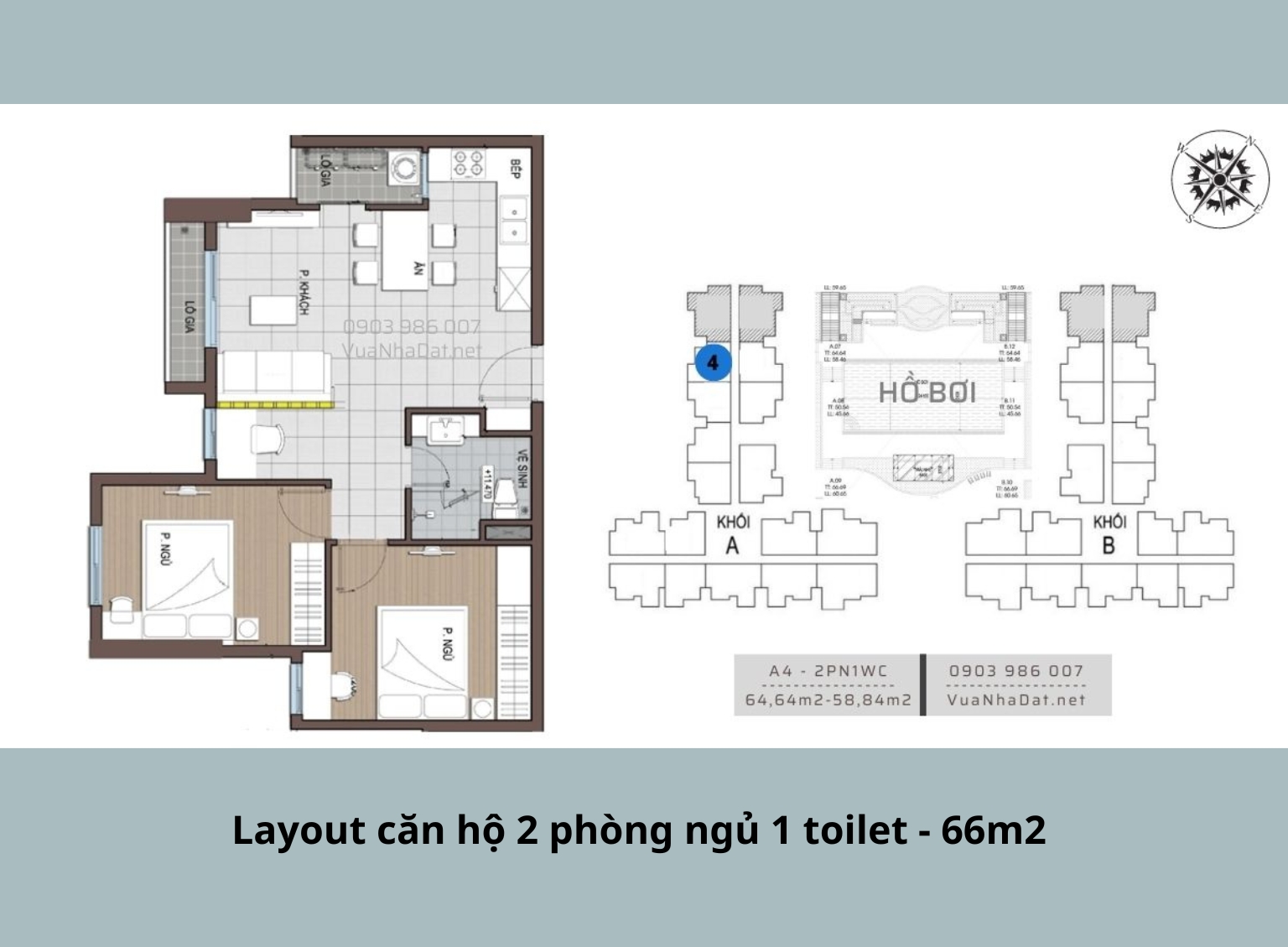 Conic Riverside - layout 2pn1wc